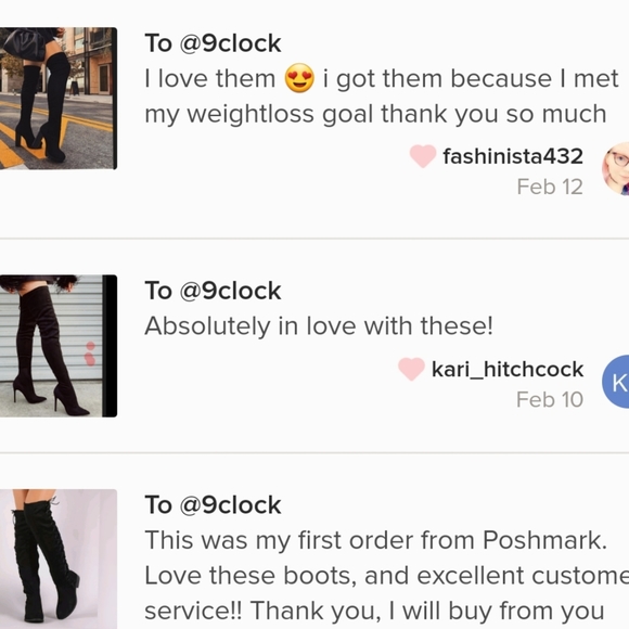 🚨RESTOCKED 🚨 Bella Black tigh high boots - Picture 8 of 8